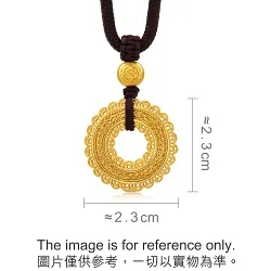 'The Oriental' 999.9 Gold Necklace