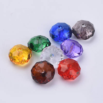 Transparent Acrylic Beads