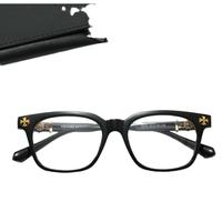 New Flat Mirror Hot Selling Cute Cross Rice Nail Glasses with Leg Glasses Suitable for Shopping and Going Out Gift