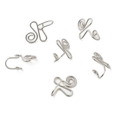Non-Tarnish 316 Surgical Stainless Steel Clip on Nose Rings