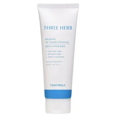 Tony moly Three Herbs Cleansing Foam (AC) 150 ml