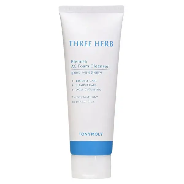 Tony moly Three Herbs Cleansing Foam (AC) 150 ml