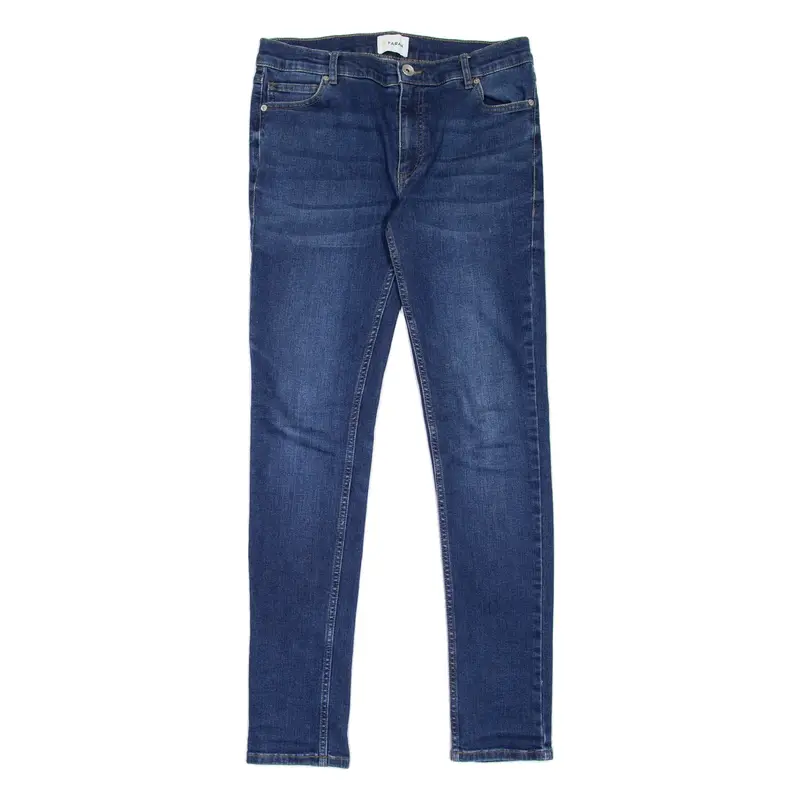 FARAH Womens Jeans Blue Slim Skinny Stone Wash W30 L31