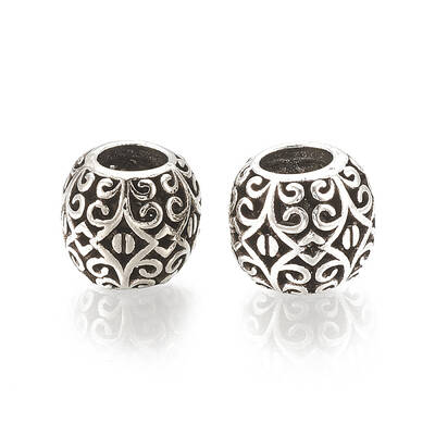 Alloy European Beads
