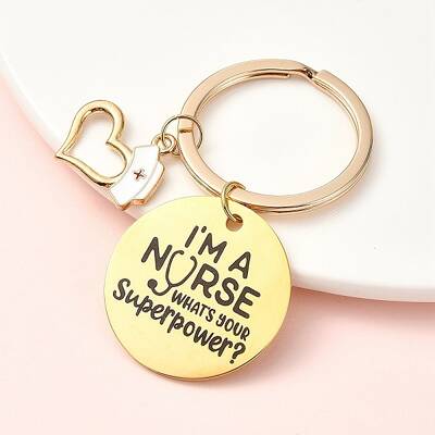 304 Stainless Steel & Alloy Keychain