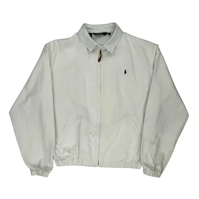Polo By Ralph Lauren Harrington Jacket - Large White Cotton