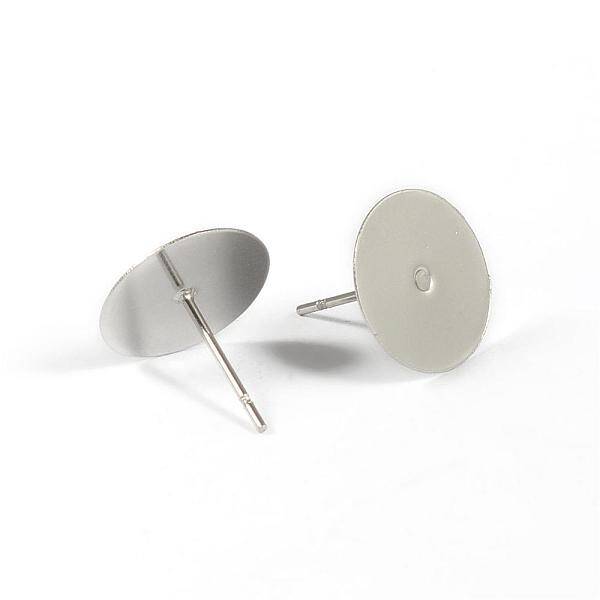 Tarnish Resistant 304 Stainless Steel Stud Earring Settings