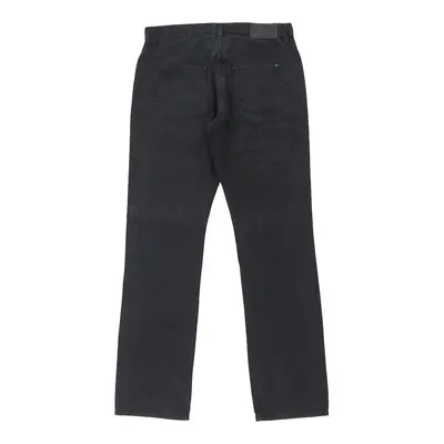 Lacoste Trousers - 32W 34L Black Cotton