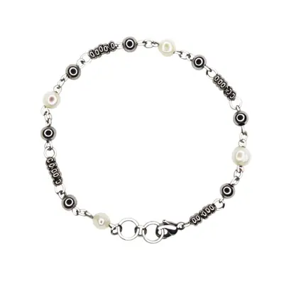 Timeless Silver Pearl Bracelet | Size: 7