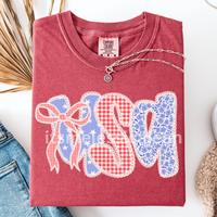 Comfort Colors 4th of July Outfits Women Shirt, USA Shirt, Fourth of July Shirt, American Flag Shirt, American Citizen Shirt,...