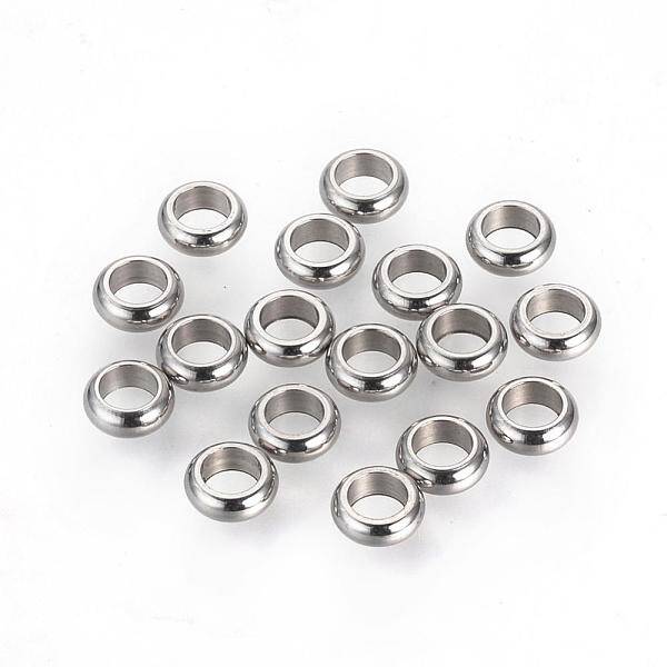 Tarnish Resistant 201 Stainless Steel Spacer Beads