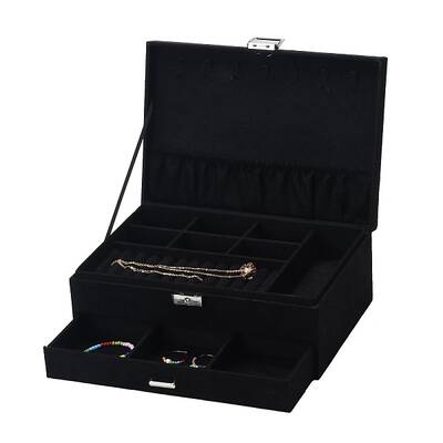 Velvet & Wood Jewelry Boxes
