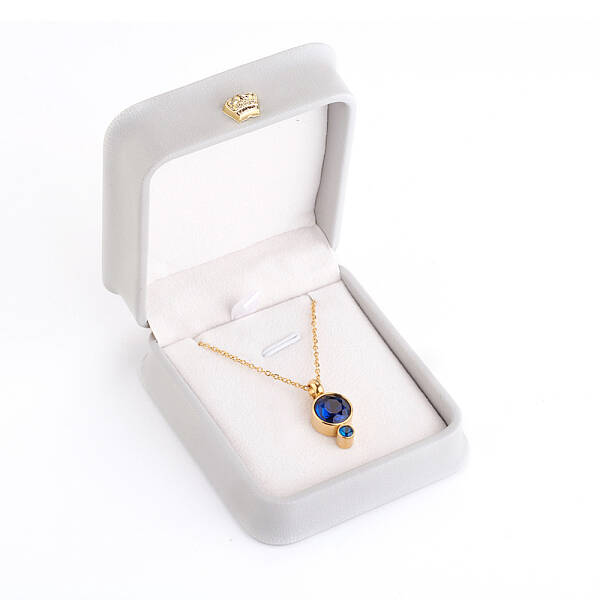 PU Leather Necklace Pendant Gift Boxes