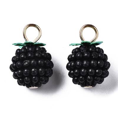 Rubberized Style ABS Plastic Pendants