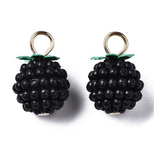 Rubberized Style ABS Plastic Pendants