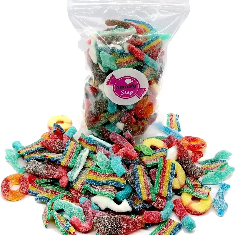 1 pound pack ! Snack Candy Mixed Gummy Sweet and sour assortment of gummy mix