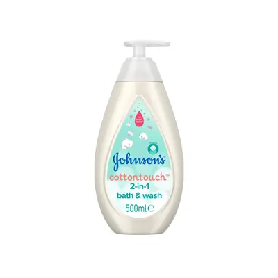 Johnson's CottonTouch 2 in 1 cleanser 500 ml