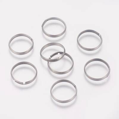 Tarnish Resistant 316 Surgical Stainless Steel Finger Ring Settings