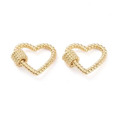 Brass Screw Carabiner Lock Charms