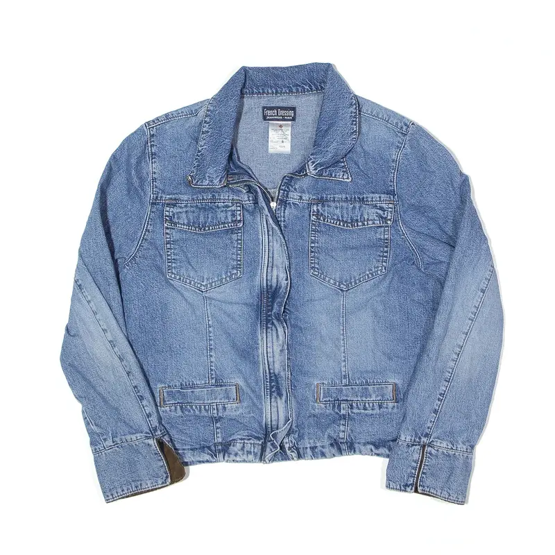 FRENCH DRESSING Jacket Blue Denim Womens S