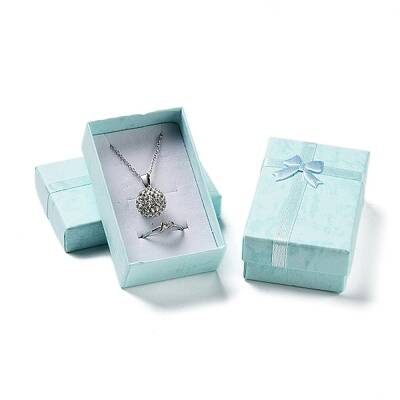 Cardboard Paper Necklace Boxes