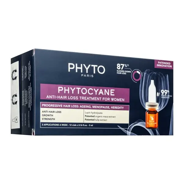 Phyto PhytoCyane Trattamento Anticaduta Progressiva per Donna 12 x 5 ml