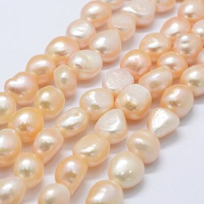 Natural Cultured Freshwater Pearl Beads Strands