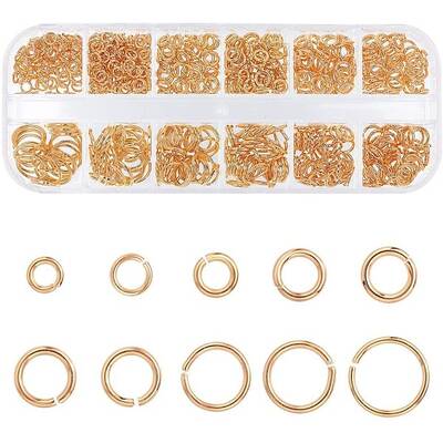 1Box Brass Jump Rings