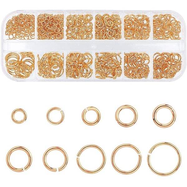 1Box Brass Jump Rings
