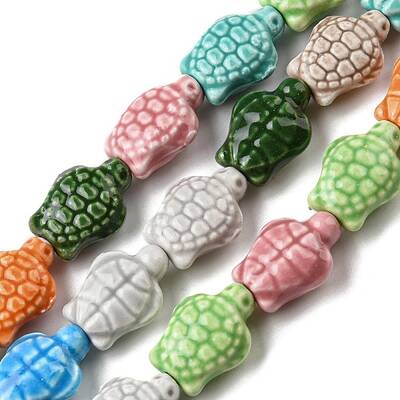 Handmade Procelain Beads Strands