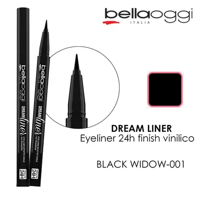 Dream Liner Eyeliner 24H Vinyl Finish Black Widow