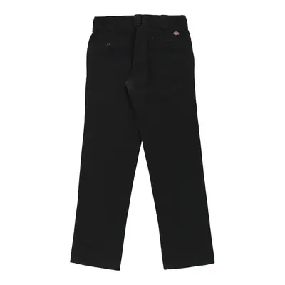 Dickies Slim Trousers - 34W 33L Black Polyester Blend