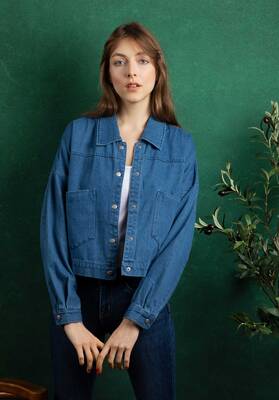 Jacket J9552 Bleu | Color: BLEU | Size: M