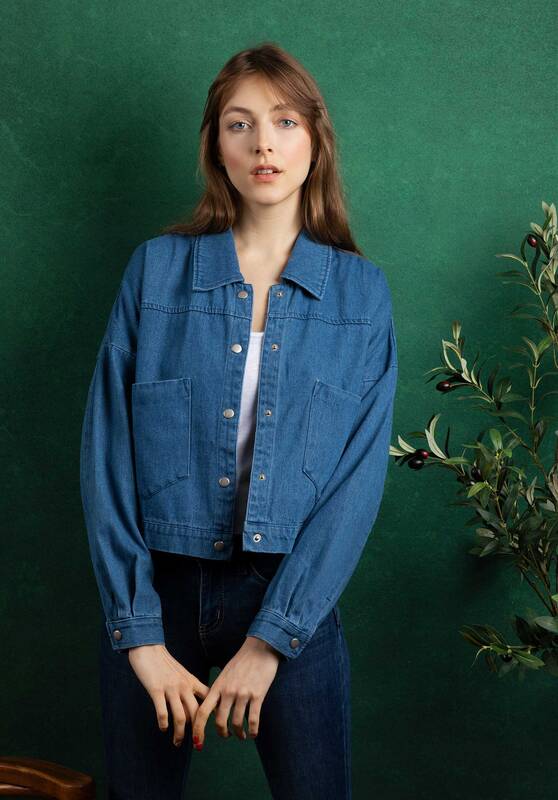 Jacket J9552 Bleu | Color: BLEU | Size: M