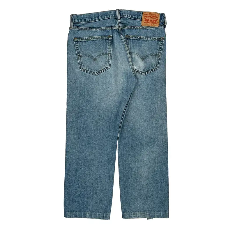 Levis Jeans - 34W 26L Blue Cotton