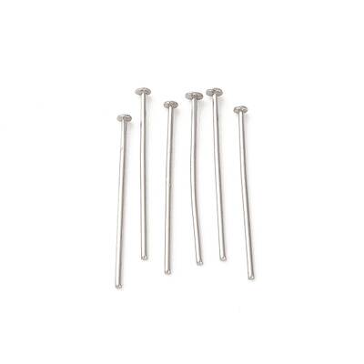 Tarnish Resistant 304 Stainless Steel Flat Head Pins