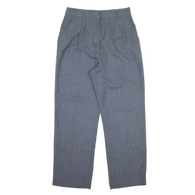 JRS Trousers Grey Regular Straight Womens W28 L28