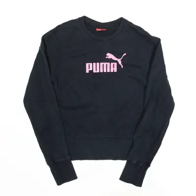 PUMA Sweatshirt Blue Womens M