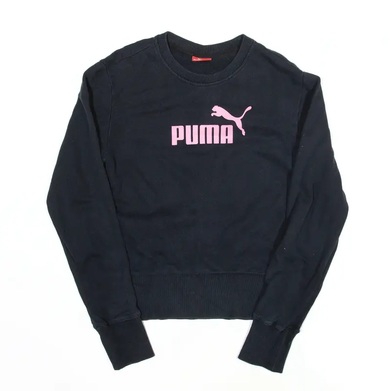 PUMA Sweatshirt Blue Womens M