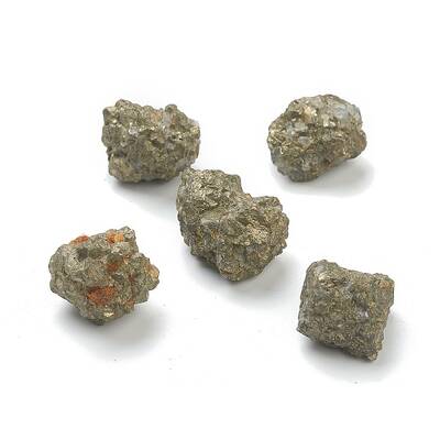 Rough Raw Natural Pyrite Beads