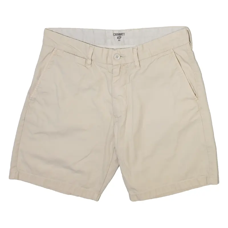CARHARTT WIP Mens Casual Shorts Cream M W32
