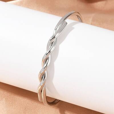304 Stainless Steel Cuff Bangles for Women