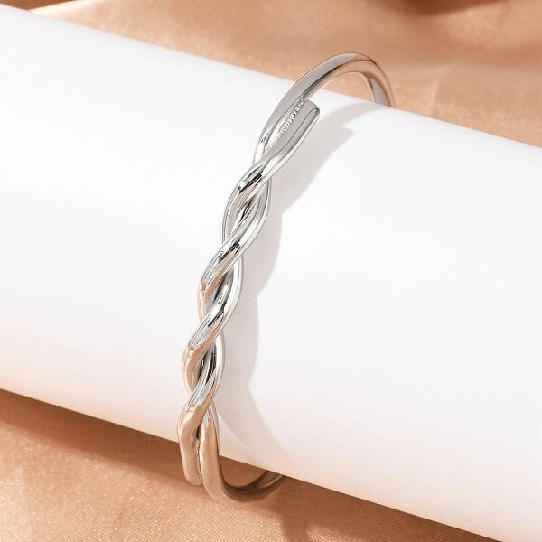 304 Stainless Steel Cuff Bangles for Women