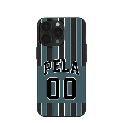 Black Soccer Jersey iPhone 13 Pro Case