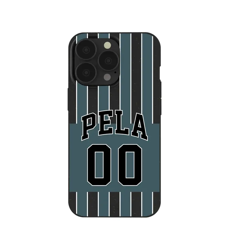 Black Soccer Jersey iPhone 13 Pro Case