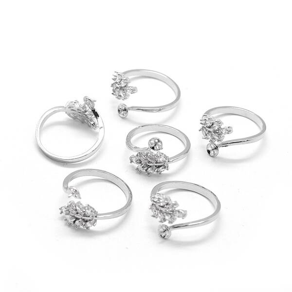 Brass Finger Ring Components