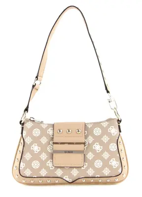 Guess, Greta, Fabric Bag, Mini, Sand, hwvb81 29210, 16 x 29 x 5.3 cm