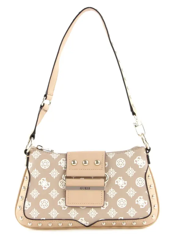 Guess, Greta, Fabric Bag, Mini, Sand, hwvb81 29210, 16 x 29 x 5.3 cm