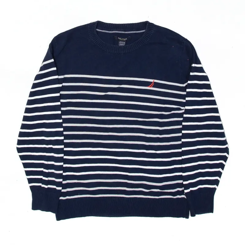 NAUTICA Jumper Blue Striped Boys L