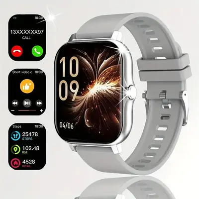 Smart watch, wireless talking/dialing, multi-sport mode, call reminder and rejection, SMS reminder, message reminder, various...